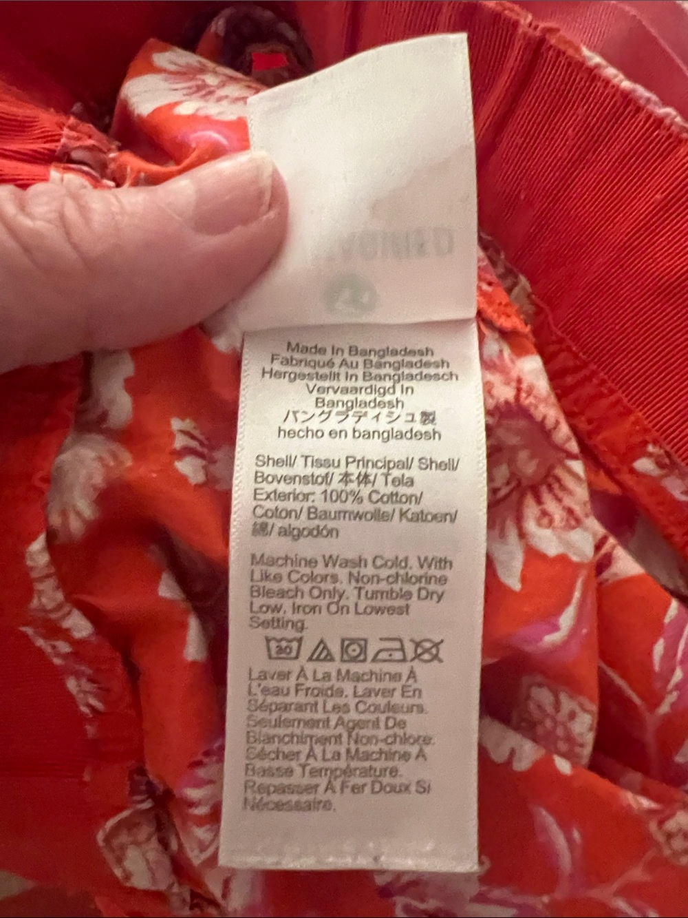 J. Crew Pajamas Medium
Long-sleeve cotton poplin pajama set in poppy fields. - Picture 11 of 11
